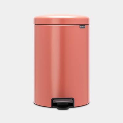 Brabantia Newicon Pedaalemmer 20 Liter Met Kunststof Binnenemmer - Terracotta Pink Brabantia Newicon Pedaalemmer 20 Liter Met Kunststof Binnenemmer - Terracotta Pink