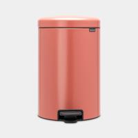 Brabantia Newicon Pedaalemmer 20 Liter Met Kunststof Binnenemmer - Terracotta Pink