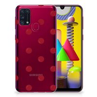 Samsung Galaxy M31 Siliconen Case Cherries