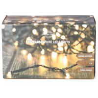 Svenska Living Kerstverlichting - 80 led lampjes - warm wit - 600 cm - zwart snoer - timer - thumbnail