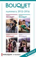 Bouquet e-bundel nummers 3913 - 3916 - Bella Frances, Anne Mather, Tara Pammi, Cathy Williams - ebook - thumbnail