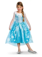 Frozen Jurk Elsa Kind Deluxe Official - thumbnail