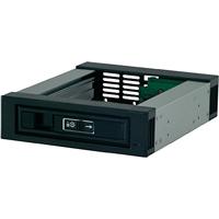 JOUJYE JJ-137M-SS SATA/SAS 13,3 cm 5,25 inch zwart voor 8,9 cm 3,5 inch HDD 7-pins SATA connector