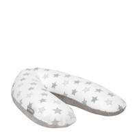Snoozzz voedingskussen L - ster grijs -185 cm