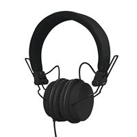 Reloop RHP-6 - DJ- en lifestyle-hoofdtelefoon met afgestemd geluid, lichte constructie en veilige pasvorm, voor smartphones (Apple iPhone, Android) tablets, iPods, Mac en PC, (zwart)