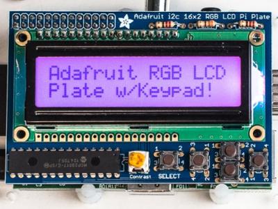 Adafruit RGB Positive 16x2 LCD+Keypad Kit voor Raspberry Pi [ADA1109]