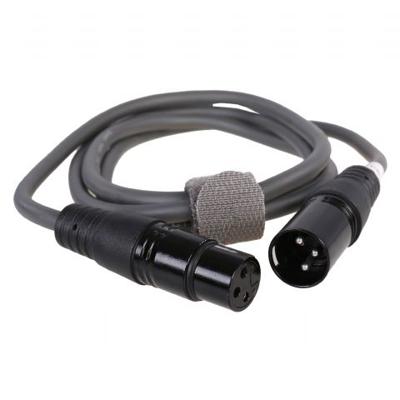 Benel xlr kabel 3-pins xlr male naar female 1,5m