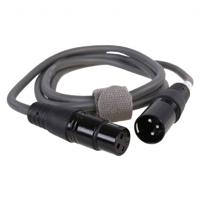 Benel xlr kabel 3-pins xlr male naar female 1,5m