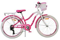 Volare - Lovely kinderfiets meisjes 24 inch roze 7 versnellingen