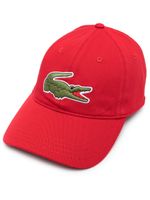 Lacoste casquette à logo brodé - Rouge