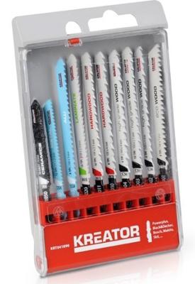 Kreator KRT041090 Zaagblad decoupeerzaag | Decoupeerzaagblad voor alle materialen | 10x