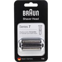 Braun Series 7 73S Elektrisch Scheerapparaat Vervangingskop - Zilver - thumbnail