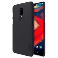 Nillkin Super Frosted Shield OnePlus 6 Hoesje - Zwart - thumbnail