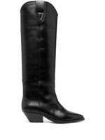 ISABEL MARANT bottes Denvee 40 mm en cuir - Noir