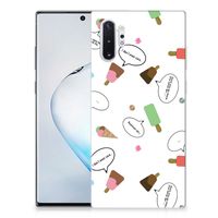 Samsung Galaxy Note 10 Plus Siliconen Case IJsjes