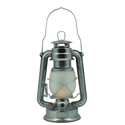 Benson Stormlantaarn - Flame Effect LED - 25 cm - Aluminium