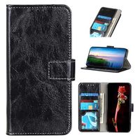 OnePlus Nord 2T Wallet Case met Magnetische Sluiting - Zwart