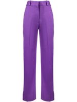 Victoria Beckham pantalon droit à taille haute - Violet