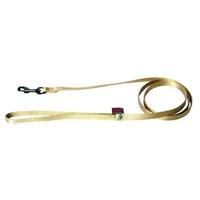 Martin sellier looplijn voor hond nylon beige 10 MMX120 CM