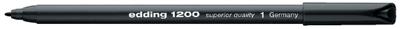 Edding 1200 viltstift Fijn Zwart 1 stuk(s) Edding 1200 viltstift Fijn Zwart 1 stuk(s)