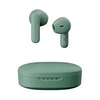 Urbanista Copenhagen Echte Draadloze Oordopjes, Bluetooth 5.2 Oortjes met Aanraakbediening & Microfoon met Ruisonderdrukking, 32H Speeltijd, USB-C Oplaadcase, IPX4-Waterbestendig, Salie Groen