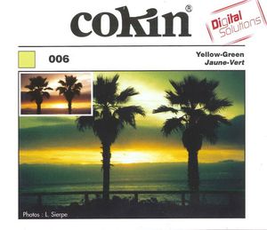 Cokin Z-Pro serie Filter - Z006 Yellow Green