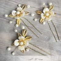 1 stuk Dames Haarkammen Haarspeldkam Voor Bruiloft Lahja Klassiek Legering Gouden Lightinthebox