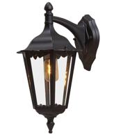 KonstSmide Klassieke muurlamp Firenze Down zwart 7212-750 - thumbnail