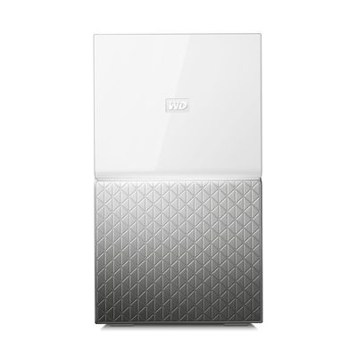Western Digital My Cloud Home Duo persoonlijk cloud-opslagapparaat 8 TB Ethernet LAN Wit