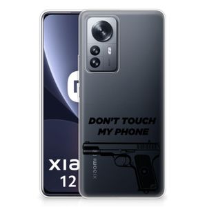 Xiaomi 12 Pro Silicone-hoesje Pistol DTMP