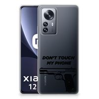 Xiaomi 12 Pro Silicone-hoesje Pistol DTMP - thumbnail