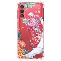 Samsung Galaxy A13 5G | A04s Case Anti-shock Bird Flowers - thumbnail