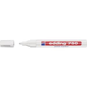 Edding 750 paint marker 4-750049 Lakmarker Wit 2 mm, 4 mm