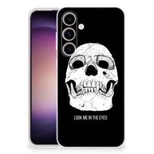 Silicone Back Case Samsung Galaxy S24 Skull Eyes