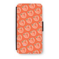 Just peachy: iPhone 7 Plus Flip Hoesje