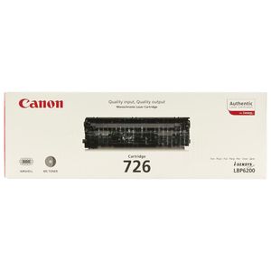 Canon toner 726, 2.100 pagina&apos;s, OEM 3483B002, zwart