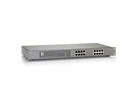 LevelOne FEP-1612 netwerk-switch Unmanaged Fast Ethernet (10/100) Power over Ethernet (PoE) Grijs - thumbnail