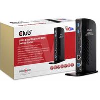 CLUB3D USB 3.0 Dual Display 4K60Hz Docking Station - thumbnail