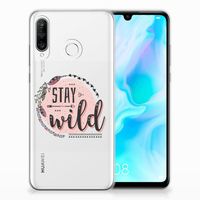 Huawei P30 Lite Telefoonhoesje met Naam Boho Stay Wild