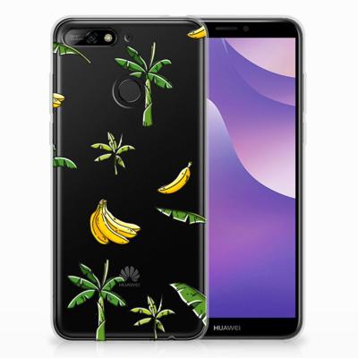 Huawei Y6 (2018) TPU Case Banana Tree