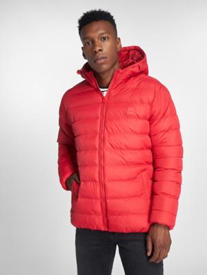 Urban Classics / winterjas Basic Bubble in rood Urban Classics / winterjas Basic Bubble in rood