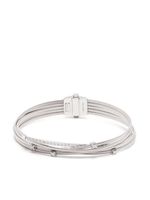 Marco Bicego bracelet en or blanc 18ct pavé de diamants - Argent