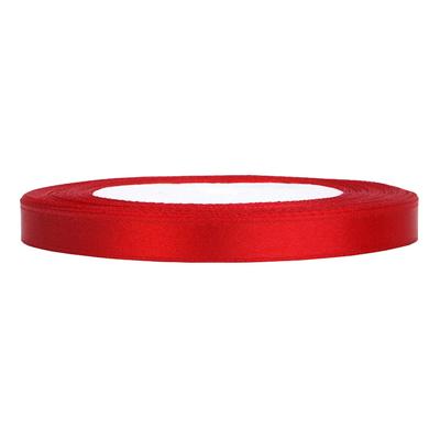 Satijnlint op rol 6mm (25m) Rood Satijnlint op rol 6mm (25m) Rood