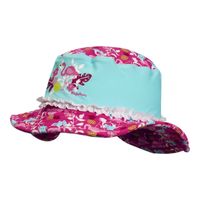 Playshoes zonnehoed Flamingo Fuchsia Aqua Maat - thumbnail