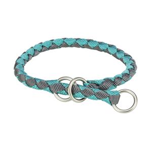 TRIXIE 144128 hond & kat halsband Aqua-kleur, Grafiet L-XL Standaard halsband