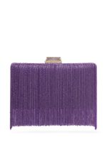 Jimmy Choo pochette à franges Clemmie - Violet