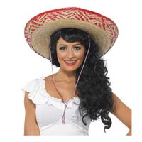 Rieten Sombrero voor dames   - - thumbnail