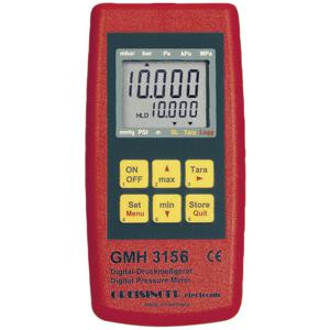 Greisinger GMH 3156 Gasdrukmeter Luchtdruk, Vloeistoffen 2.5 - 400 bar Met datalogger