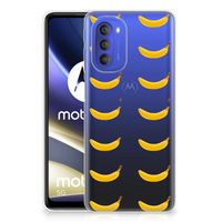 Motorola Moto G51 5G Siliconen Case Banana - thumbnail