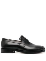 Maison Margiela mocassins Tabi en cuir - Noir